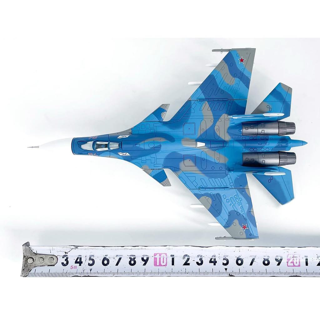 1/100 Scale Russian Navy Su-33 Fighter Alloy Model Airplane Collectible