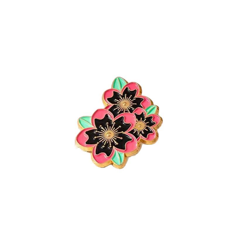 Spilla di fiori di ciliegio: Spilla elegante e versatile in lega di zinco per abbigliamento e borse