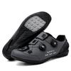 Mens Cycling Shoes Road Mountain Bike Non-Cleat Clipless Compatible Stiff Sole Breathable Lightweight