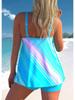 2024 Noua vară Moda femei Costume de baie pentru plajă Tankini Monokini Costume de baie în două piese Costume de baie pentru femei cu imprimeu nou Tankini pentru plajă