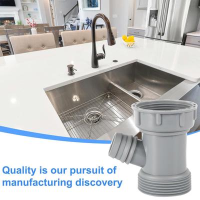 Y-kusový potrubní adaptér Vnitřní závit 45 mm Univerzální Vnější výstup 46 mm Potrubní spojka