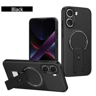 For Redmi Poco X7 Pro Case POCO X7PRO Phone Case Poco X7Pro Cover Poco X7 Oro Cases Magnetic Mounting Bracket Protect Back Cover