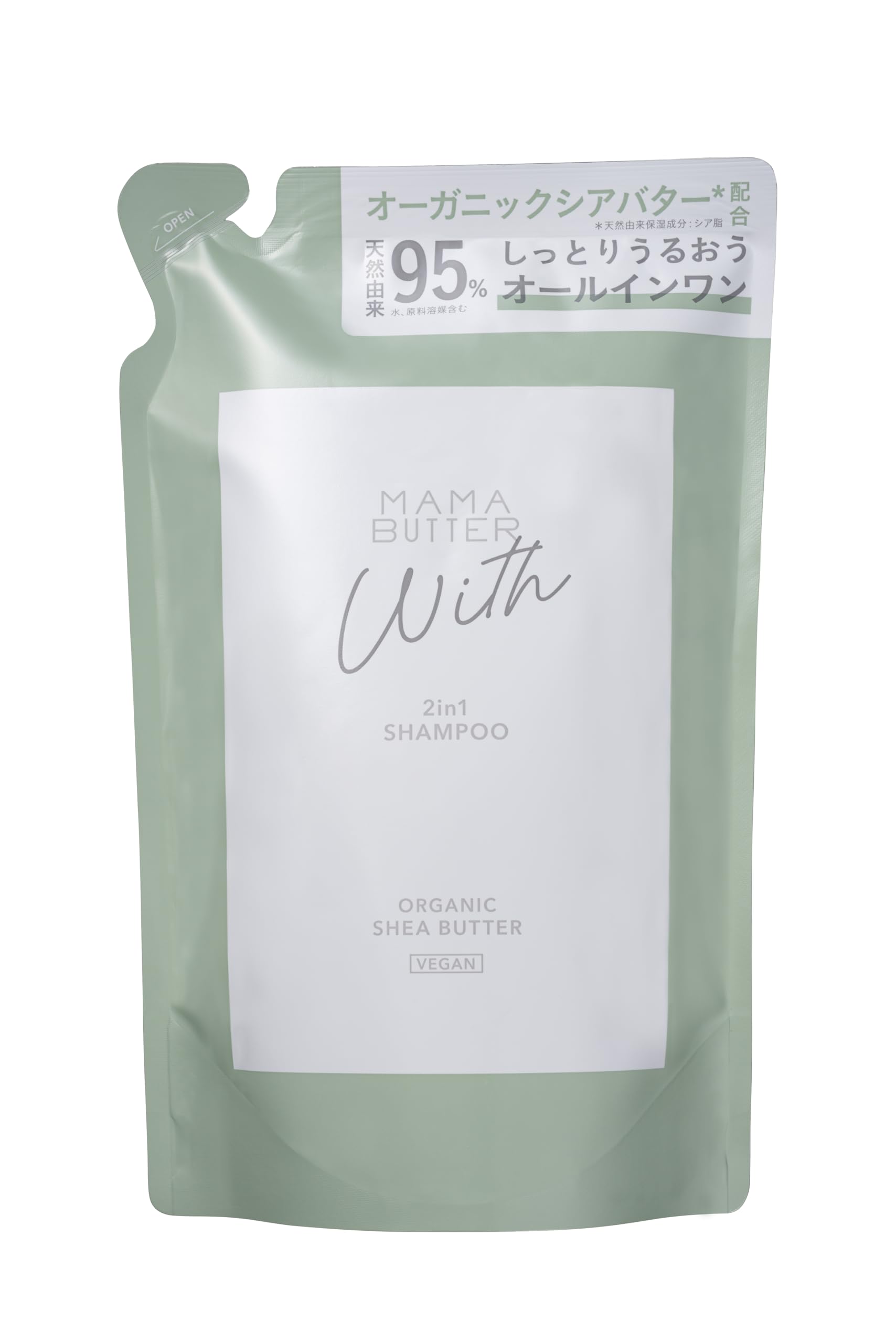 

MAMA BUTTER with Shampoo Refill 300mL 2-in-1