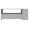 Vidaxl Couchtisch, Beton Grau, 102X55X42 Cm