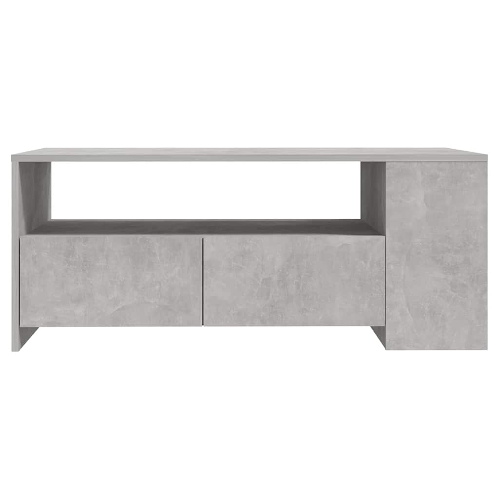 Vidaxl Couchtisch, Beton Grau, 102X55X42 Cm