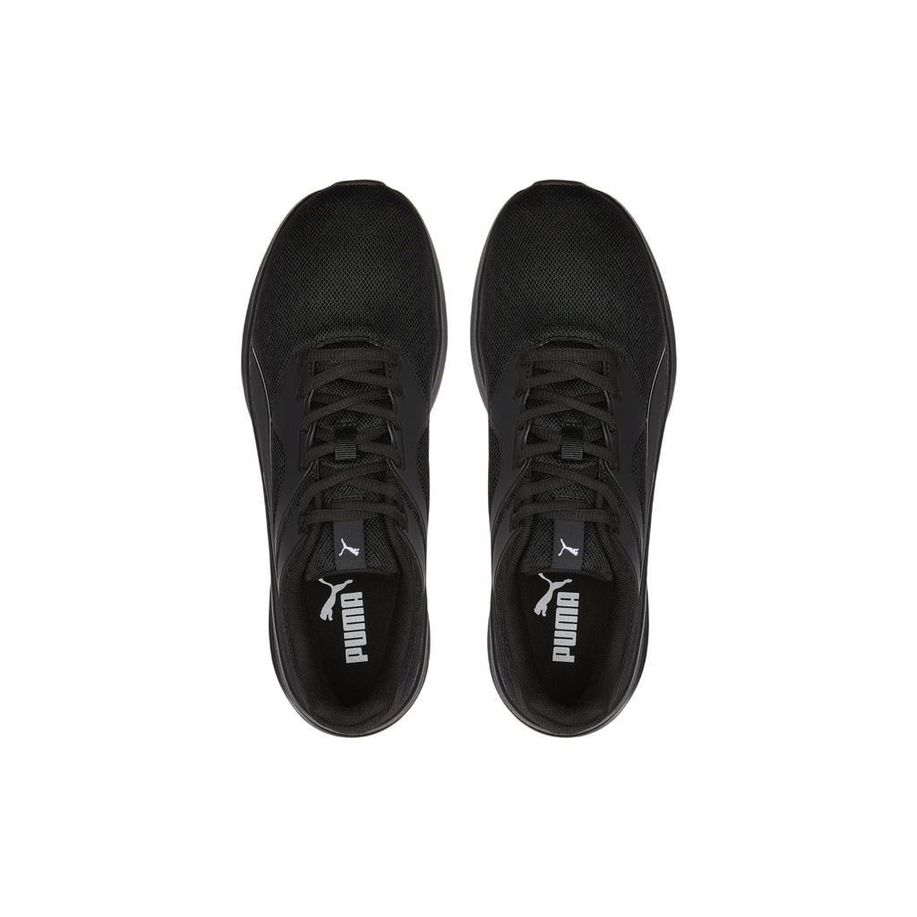 Puma Transport Triple Black Unisex Sneakers 377028-05