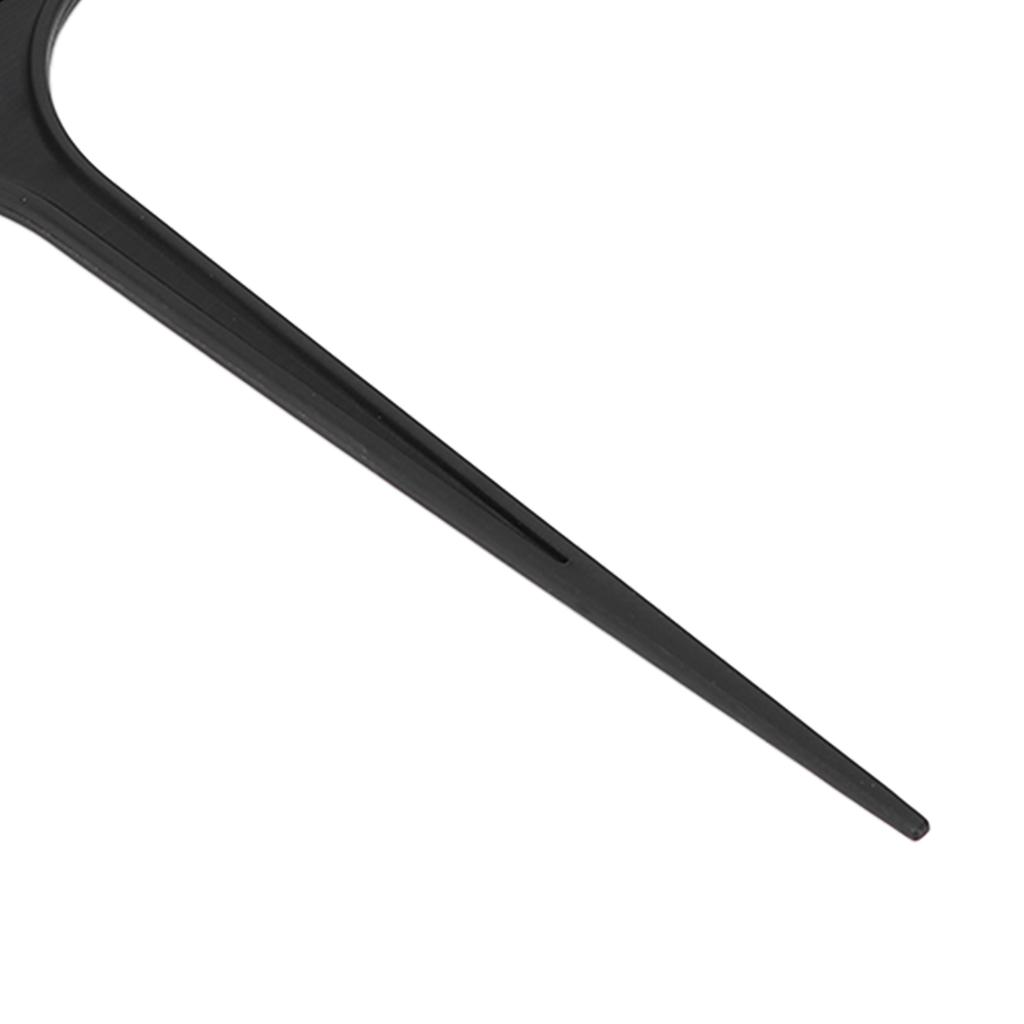 Highlights Comb Home Hair Salon Portable Hair Coloring Dyeing Comb Styling Sectioning Tool Black