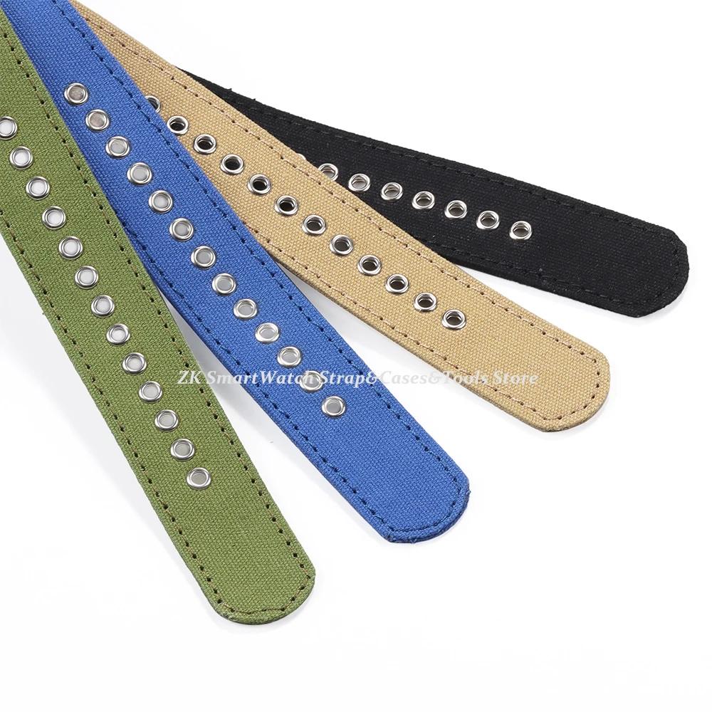 Ballistic Nylon Watchband for Omega Strap 18mm 20mm 22mm 24mm Army Sport Bracelet Belt Accessories Men&women Ring Buckle Bands