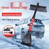 SEE KEAN Doppelseitige Auto-Schneeschaufel und Eis kratzer