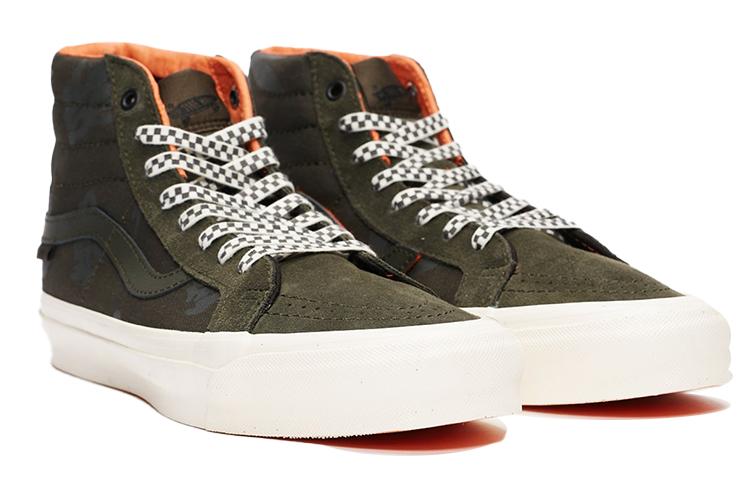 Vans Porter-Yoshida & Co. x Og SK8-Hi Lx 'Tablero de Damas Floral Noche de Bosque' VN0A4BVBWW6