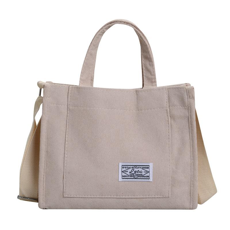 Women's bag, corduroy 2026 new small square bag bag trendy handbag shoulder bag