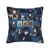 Ado Hibana World Tour Pillowcase Polyester Cushion Cover Decoration Anime Music Throw Pillow Case Cover Bedroom Zipper 40*40cm