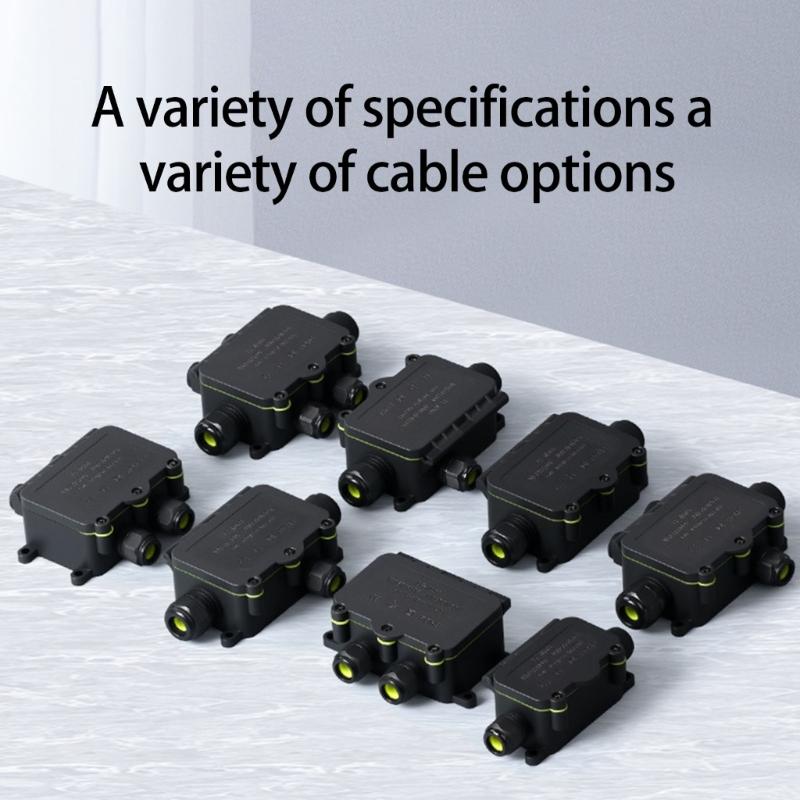 Practical Waterproof Designs Junction Box 5 8mm Cable Organizers for Undergrounds Electrical Wiring Equipment Rating
