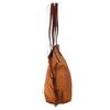 PRADA BR4001 triangle logo plate Tote Bag Shoulder Bag Leather / Nylon Orange