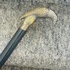 91.44 Cm Brass Raven Crow Handle Designer Black Wooden Walking Stick Cane Halloween Gift