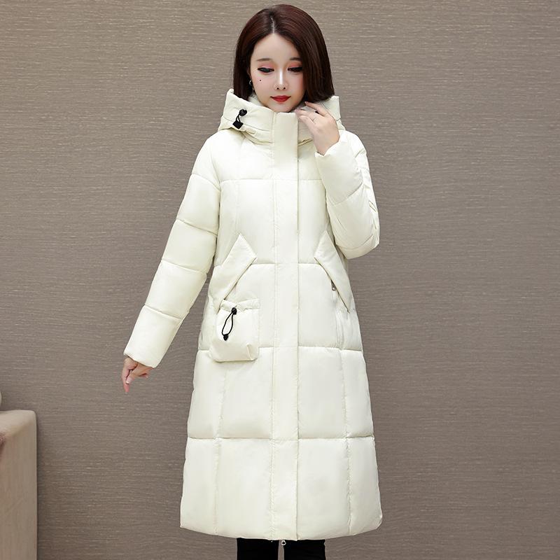 Russian coat hooded loose cotton plus large size cotton coat women's winter new cotton-padded coat long cotton-padded jacket