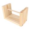 Horizontal Yarn Holder 20cm Spindle Length Increase Speed DIY Wooden Yarn Holder for Sewing