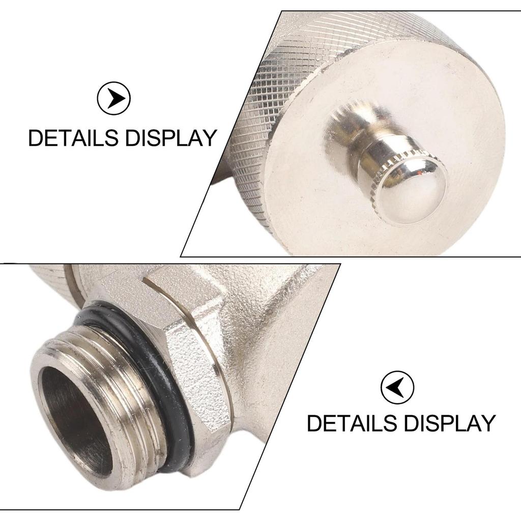 Boiler Maintenance Silver Gold Automatic Bleed Valve Automatic Air Release Valve Air Release Valve Angle Relief