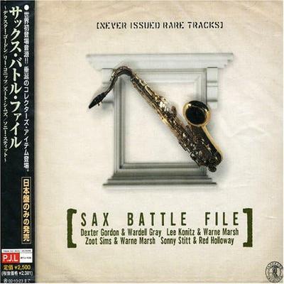 CD VARIOUS ARTISTS, SONNY STITT, RED H - Saxophone Battle File  MTCJ1036 Japan ObiJazz Used