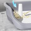 Dog Litter Tray Hygienic Pet Training Mat Detachable Cleaning Grid PP Material Suitable for