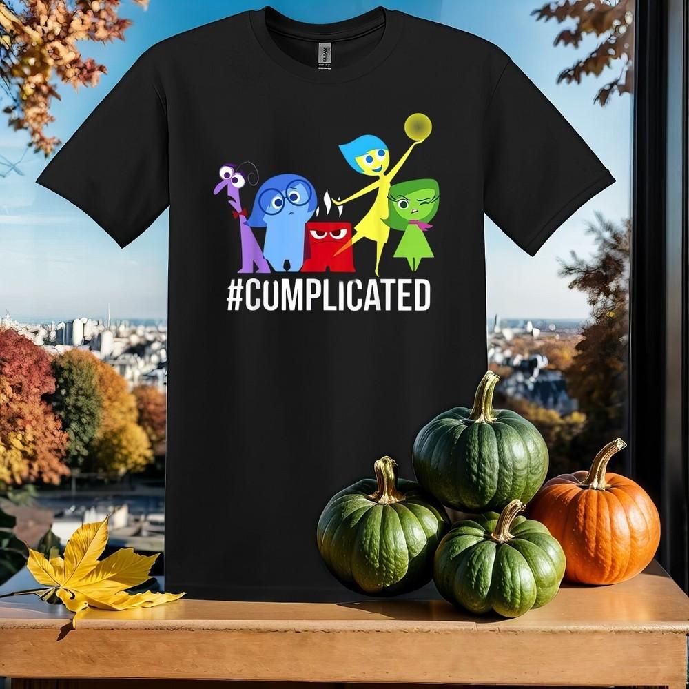 

Cute Complicated Emotions Inside T-shirt T shirt Men Women Unisex Tshirt SY54 4XL