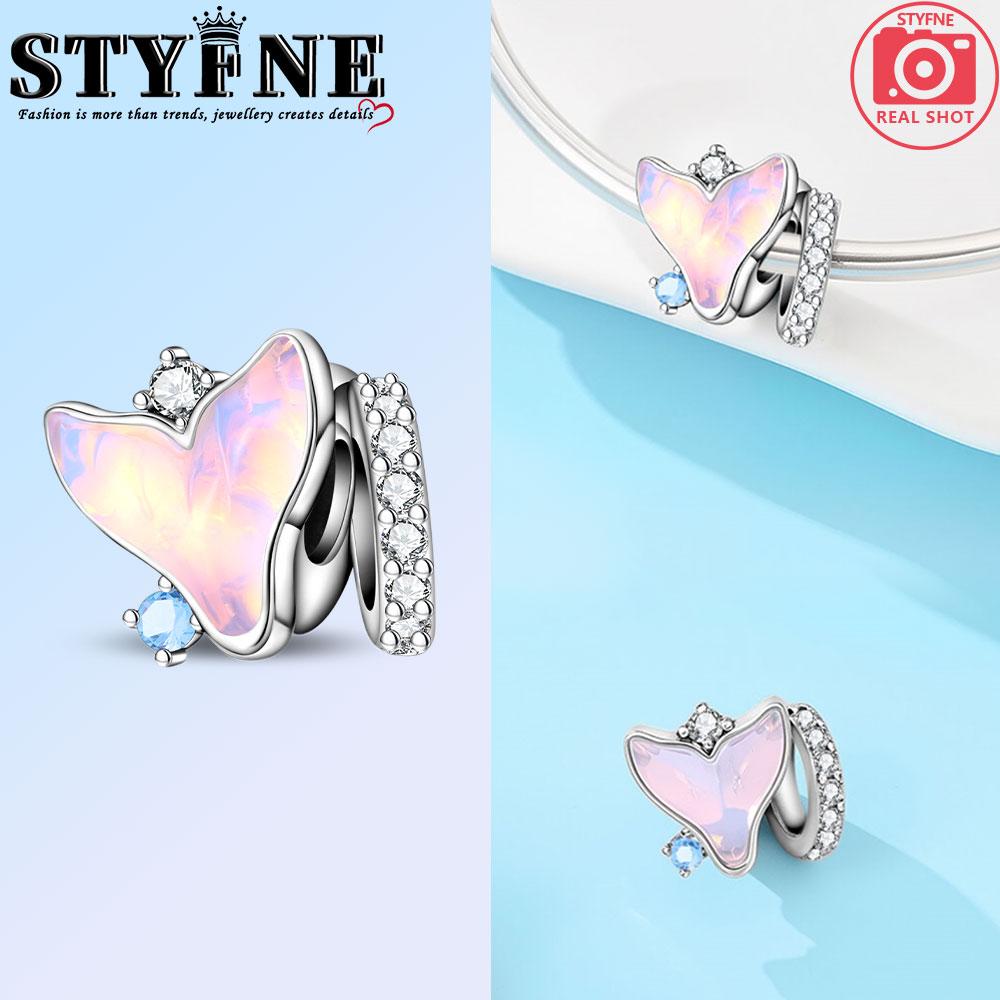 Copper Marine Life Blue Blue Wave Jellyfish And Butterfly Perfume Bottle Charms Beads Fit Diy Bracelets Jewelry