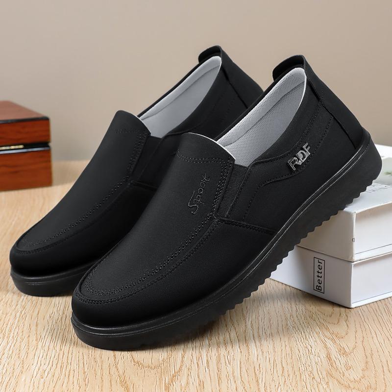 Casual Men's Shoes Versatile New Autumn One-pedal Dad Shoes Comfortable Soft-soled Old Beijing Cloth Shoes
