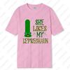 Saint Patricks Day Couple Tee Fun Festival Graphic Simple Style Oneck Printed Unisex Cotton Tshirt Man Women Lovers Clothes