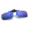 Polarized Vintage Clip On Women Men Drivers Rimless Flip Up Glasses Night Vision Yellow Lens Sunglasses Driving Glasses