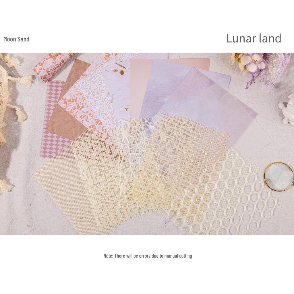 Retro Dream Series Journal DIY Decor Pack - 15 Sheets, 4 Styles