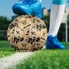 1pc One Piece Football Soccer Ball Size 5 Indoor Soccer Ball Fashion Colorful  Backyard Game -Great For Sports Fans Gift HE16
