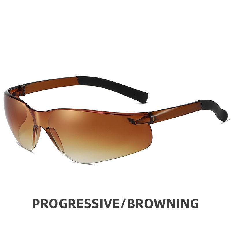 Fashion Sports Sunglasses Men's One-piece Sunglasses Shade Glasses