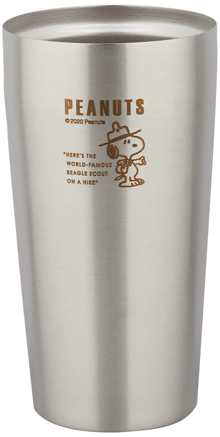 

Vacuum Double Stainless Steel Tumbler 450ml Beagle Scout Snoopy SN-127D