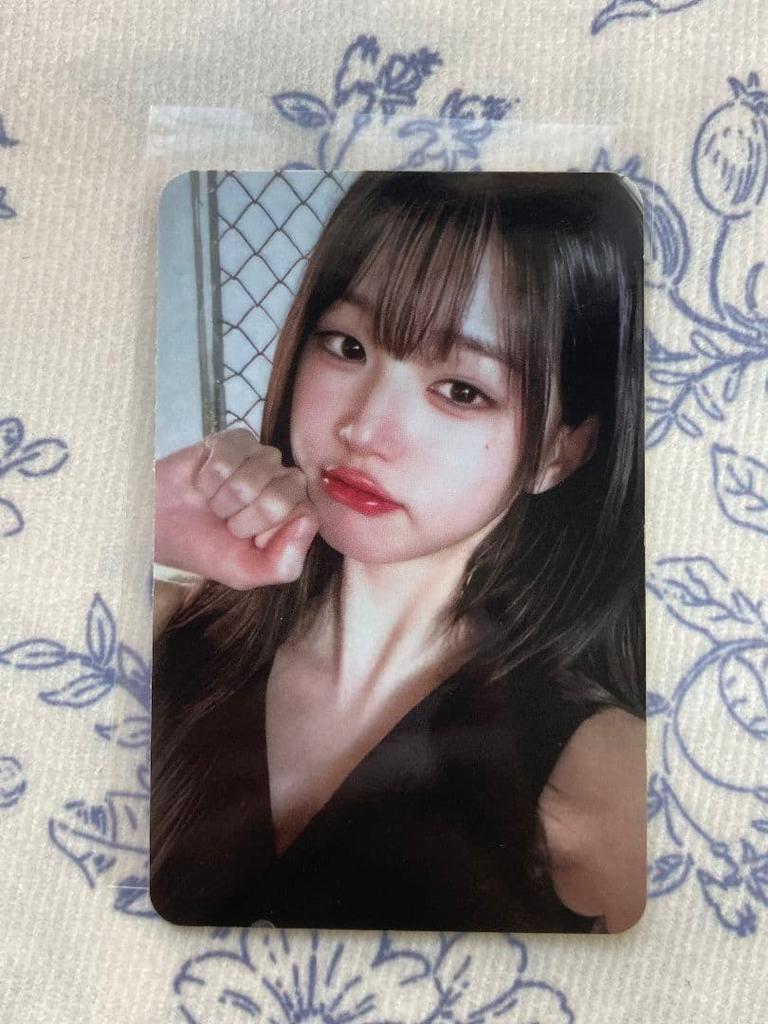 [USED] IVE MINE Loved I'VE Wonyoung I'VE Sanok Trading Card