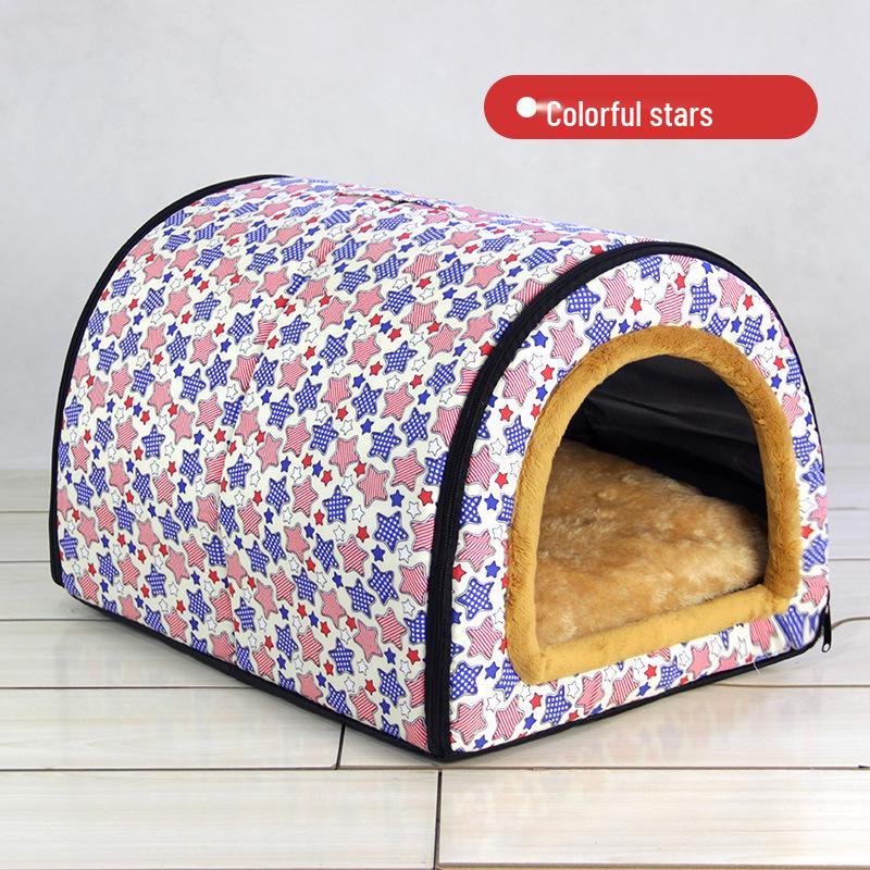 Waterproof Outdoor Pet House: Rainproof, All-Season Shelter for Cats & Dogs
