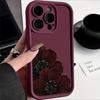 Luxury Flower Patterned Phone Case For iPhone 17 Pro Max 16E 15 Pro 14 13 12 11 Mini AIR XS XR XS 8Plus Anti Drop And Shockproof