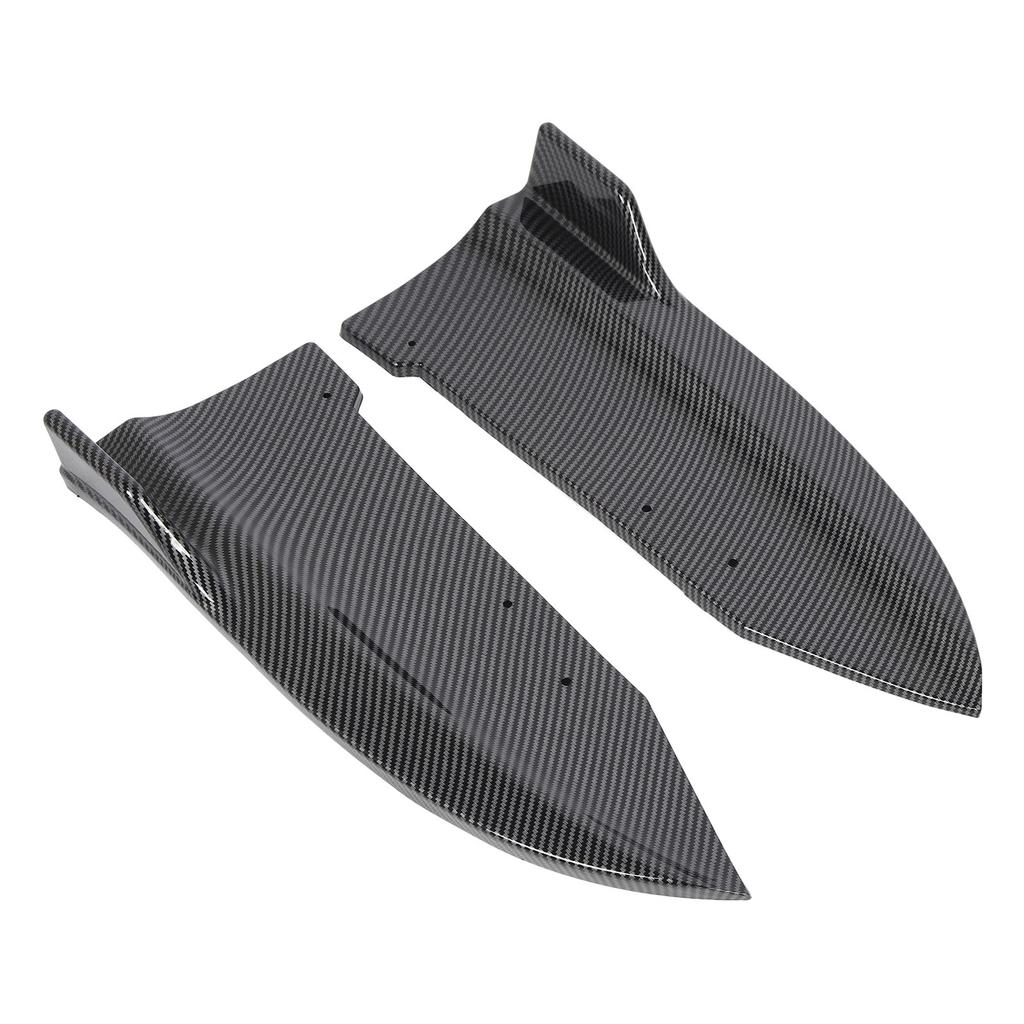 1 Pair Rear Bumper Diffuser Left Right Car Rear Bumper Lip Splitter Protector for X6 G06 M‑Sport 2020 to 2022