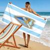 Málaga C.F Strandtuch, Großes Weiches Schnelltrocknendes Handtuch für Strand Camping Schwimmen