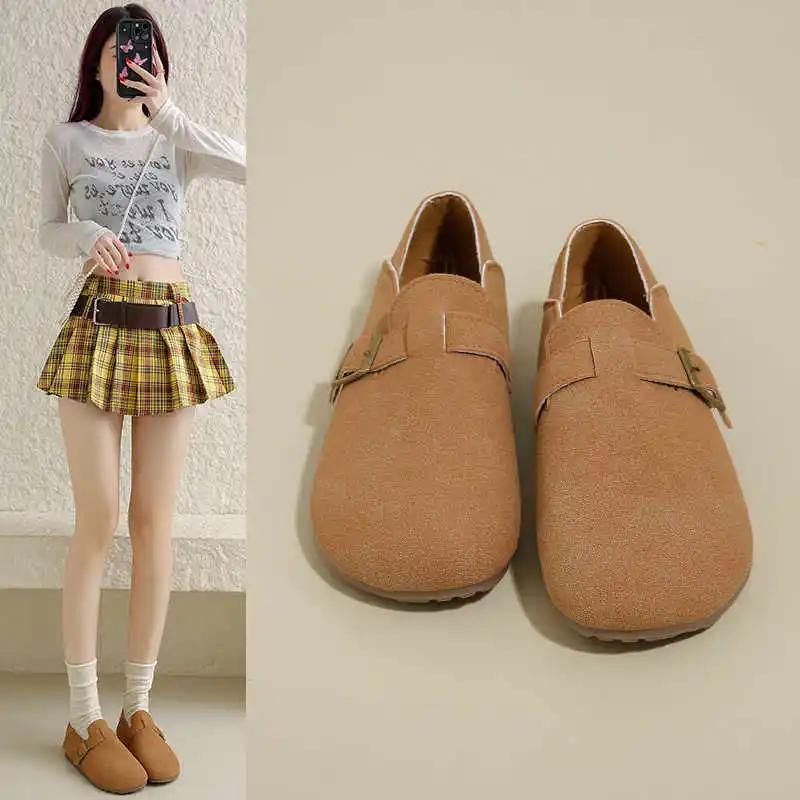 Fashion Round Tip Round Toe High-cut Sneakers Ladies Long Boot Women Shoes For The Elderly Sports High-end Sneachers Donna Vip Link