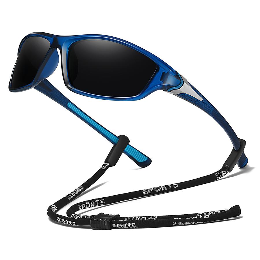 With Chain Vintage Sports Sunglasses Men Women Fishing Driving Running Cycling Mountaineering Fashion Sport Outdoor Sun Glasses 7