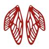 10pcs Butterfly Wing Charms Pendants Multicolor Painted Metal Charms Diy Necklace Bracelets Women Hollow Jewelry 5cm X 2.1cm