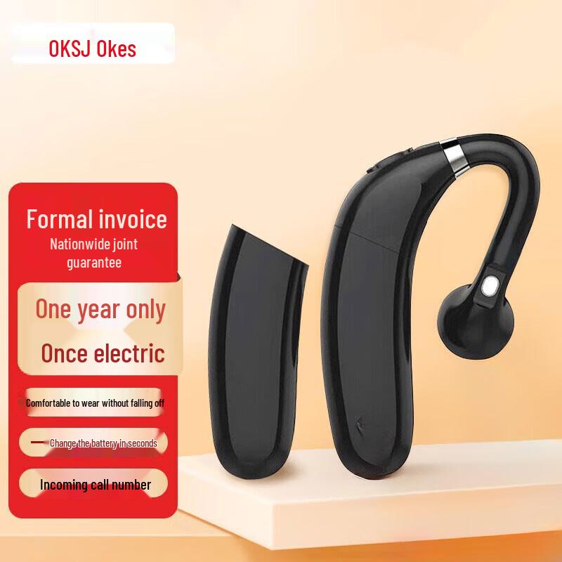 

OKSJ Open-Ear Ear Hook Bluetooth Headset