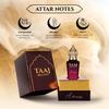 Bella Vita Luxury TAAJ Ameer Attar mit Zitrone, Tonka, Vanille und Patchouli für Männer und Frauen