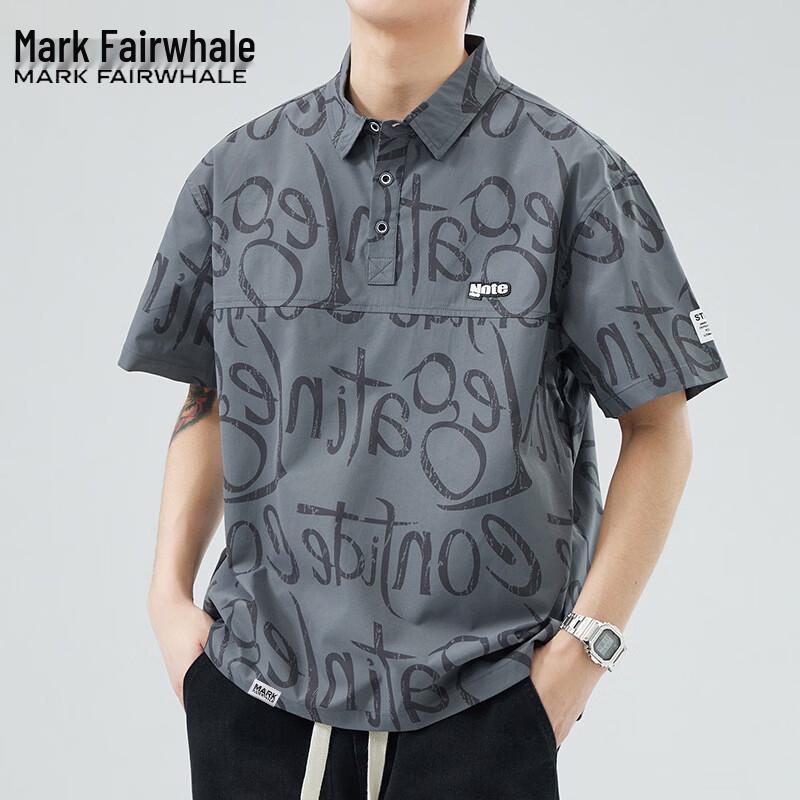 Mark Fairwhale Men s Loose Fit Polo Shirt 8XL