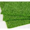 DIY Garden Decor Green Artificial Turf Fake Grass Mat Plastic Grass Tiles Realistic Grass Look Low Maintenance
