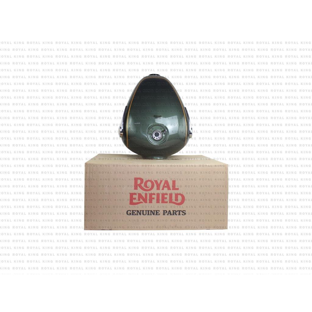 Royal Enfield Super Meteor 650 "Interstellar Green Fuel Tank With Badge"