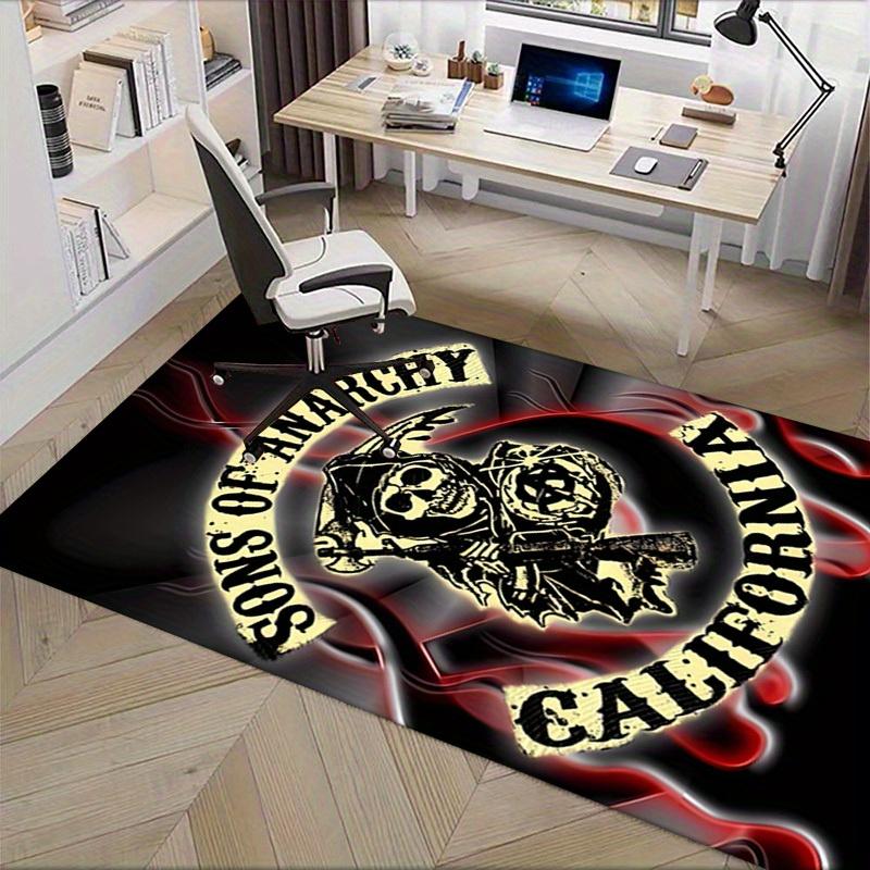 1pc Sons of Anarchy,Reaper,California Office Carpet Soft Polyester Non slip Machine Washable Indoor