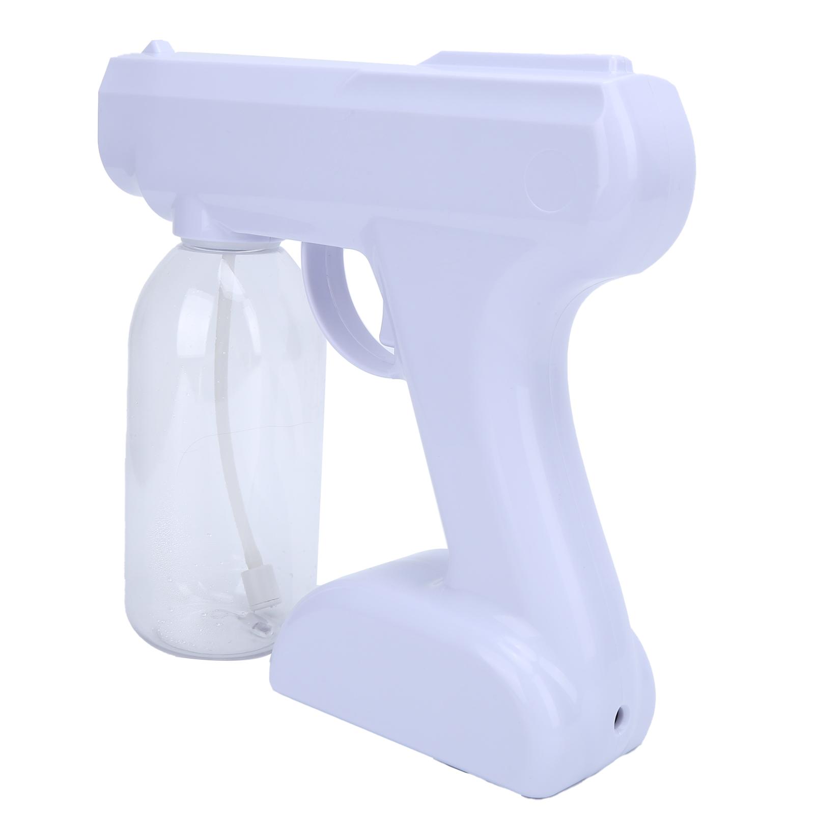 800ml Electric Atomization Sprayer Portable Wireless Blue Light Steam Sprayer USB Charging