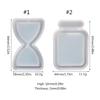 Resin Shaker Mold Quicksand Resin Casting Epoxy Silicone Mold for DIY Keychain