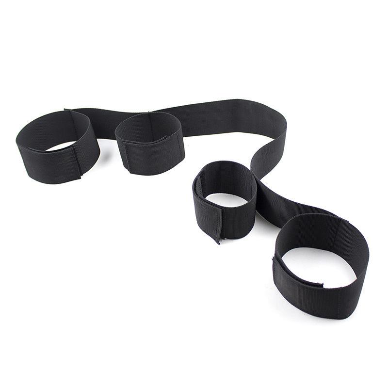 Adjustable Handcuffs & Ankle Cuffs Adult Sex Toys For Woman Couples Restraints Collar Slave Erotic Bdsm Bondage Set Fetish Games